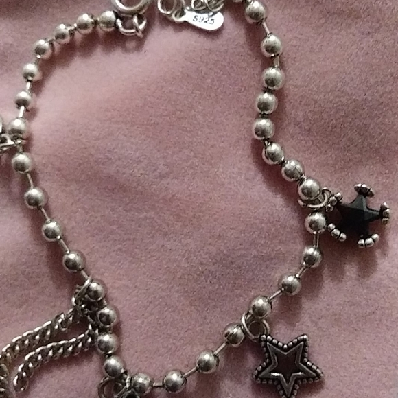 Sterling Silver Teddy Bear Bracelet - Picture 8 of 9
